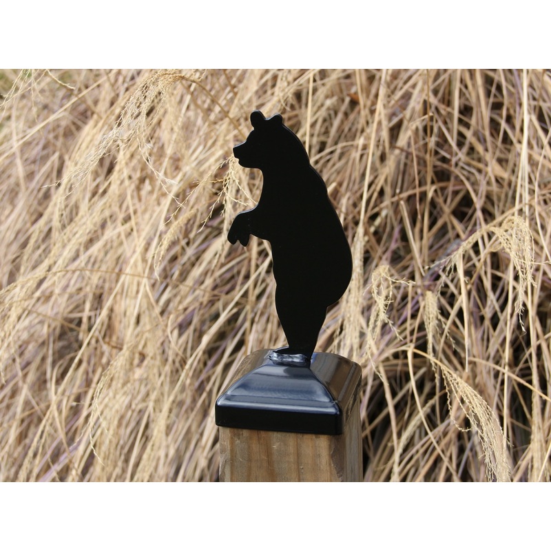 4x4 Bear Standing Post Cap (Fits 3.5 x 3.5 Post Size)