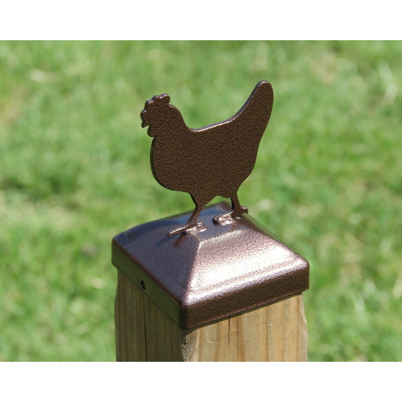 4x4 Chicken Post Cap (Fits 3.5 x 3.5 Post Size)