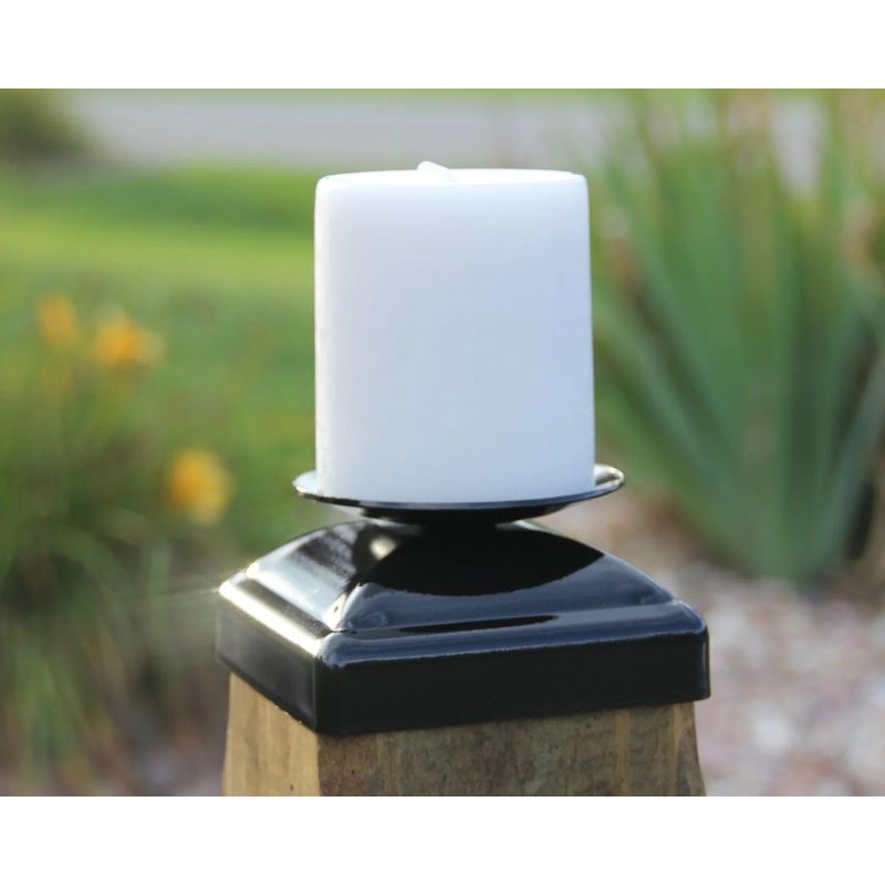 4X4 Decorative Candelabra Post Cap (Fits 3.5 x 3.5 Post Size)