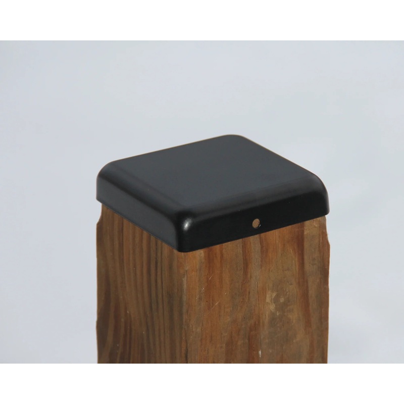4x4 Flat Top Steel Post Cap (3.5 x 3.5 Post Size)