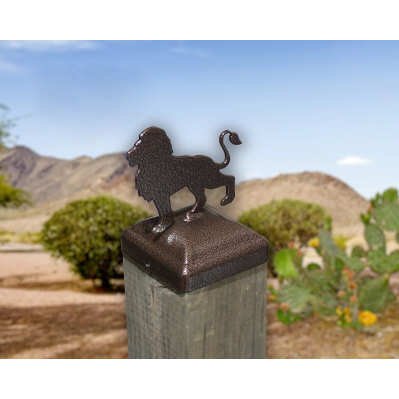 4x4 Lion Post Cap (Fits 3.5 x 3.5 Post Size)