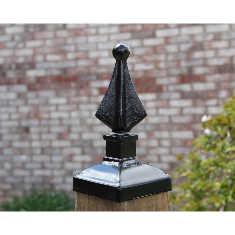 4x4 Quad Spear Post Cap (3.5 x 3.5 Post Size)