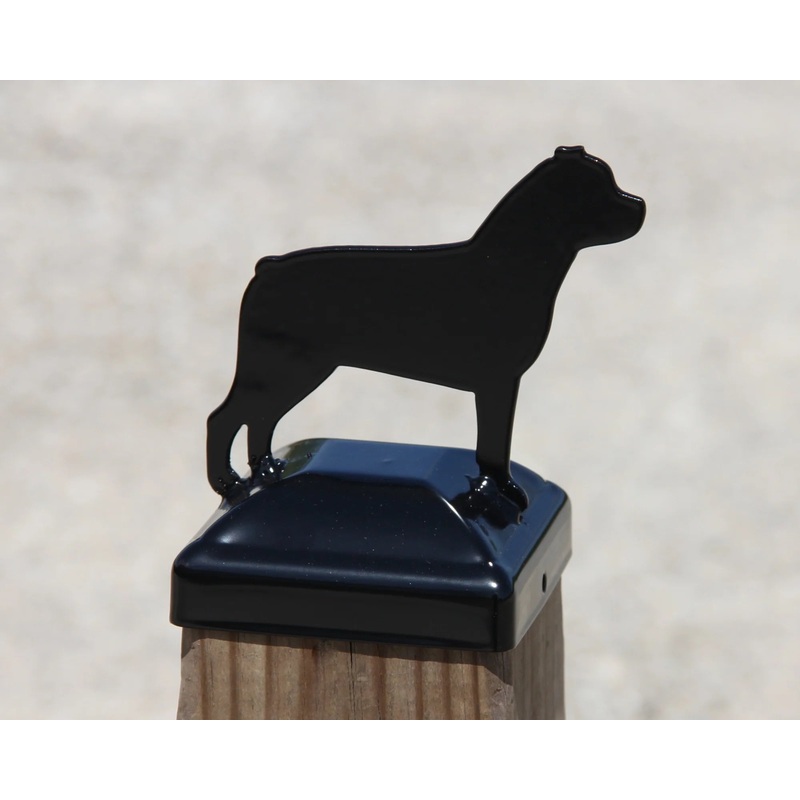 4x4 Rottweiler Post Cap (Fits 3.5 x 3.5 Post Size)