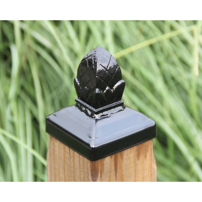4x4 Square Pineapple Post Cap (3.5 x 3.5 Post Size)