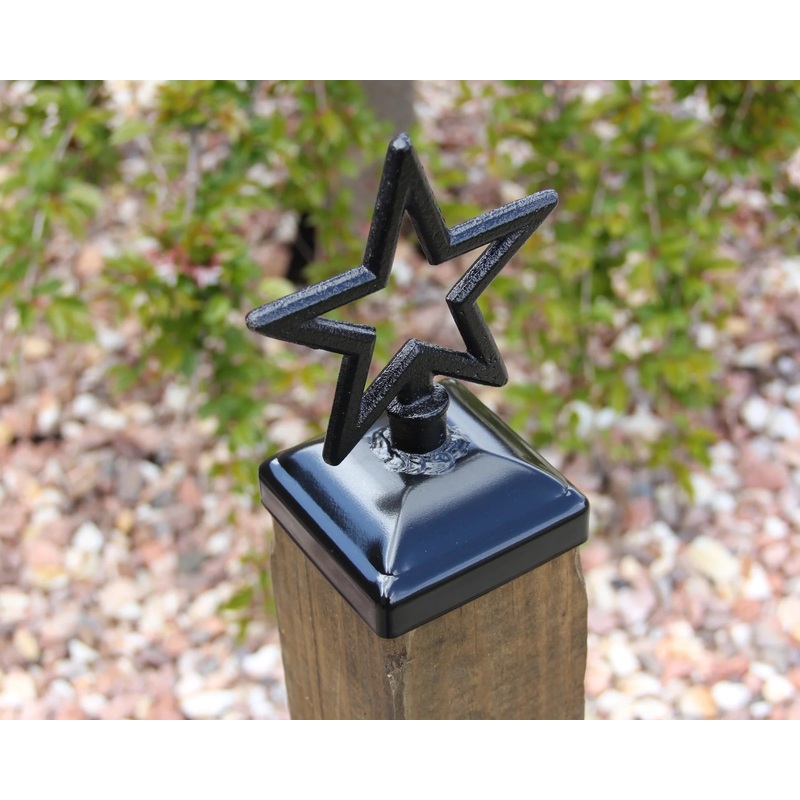 4x4 Star Post Cap (3.5 x 3.5 Post Size)