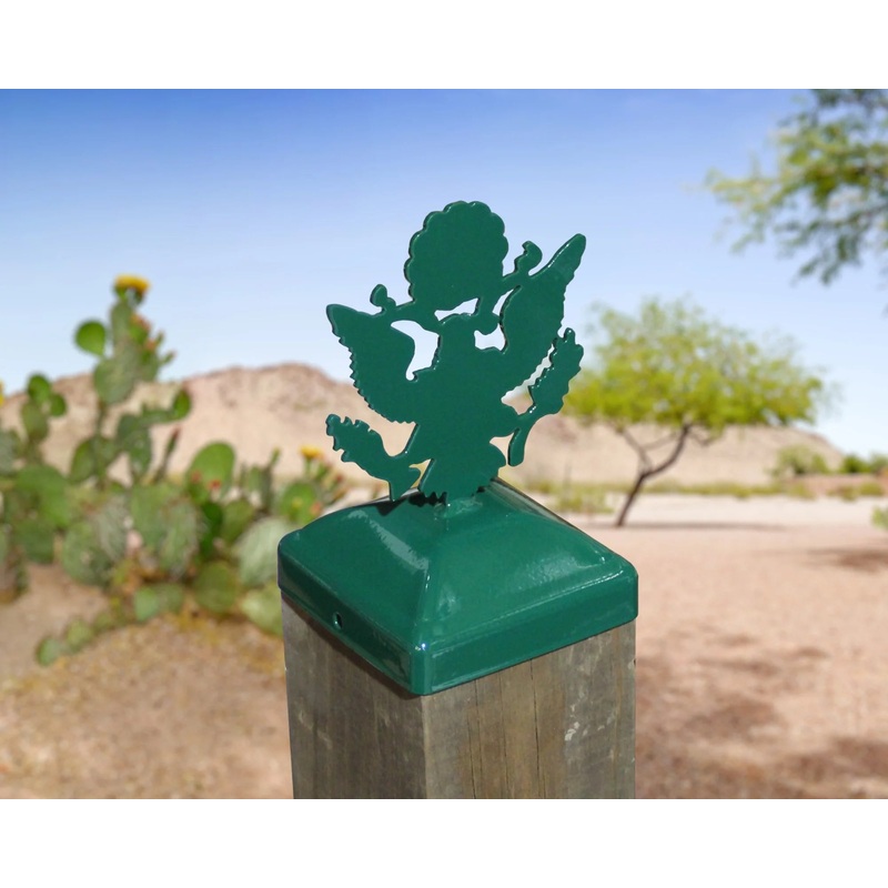 6X6 Army Logo Post Cap (5.5 x 5.5 Post Size)