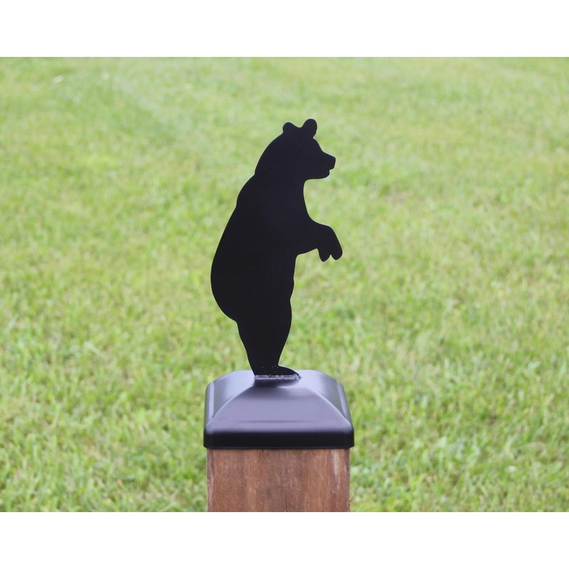 6X6 Bear Standing Post Cap (5.5 x 5.5 Post Size)