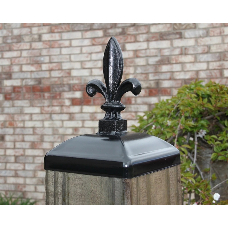 6x6 Fleur De Lis Budding Post Cap (5.5 x 5.5 Post Size)