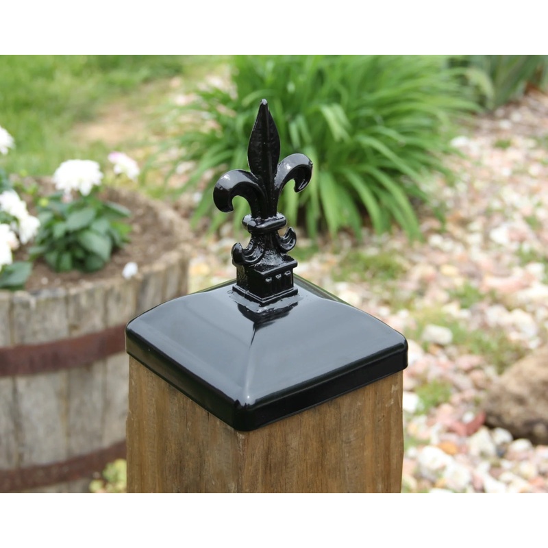 6x6 Fleur De Lis Post Cap (5.5 x 5.5 Post Size)
