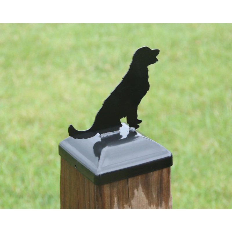 6X6 Golden Retriever Post Cap (5.5 x 5.5 Post Size)