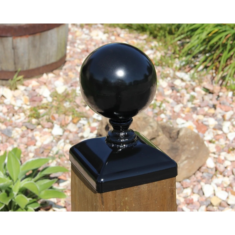 6x6 Post Cap, Large 5" Cannonball (5.5 x 5.5 Post Size)