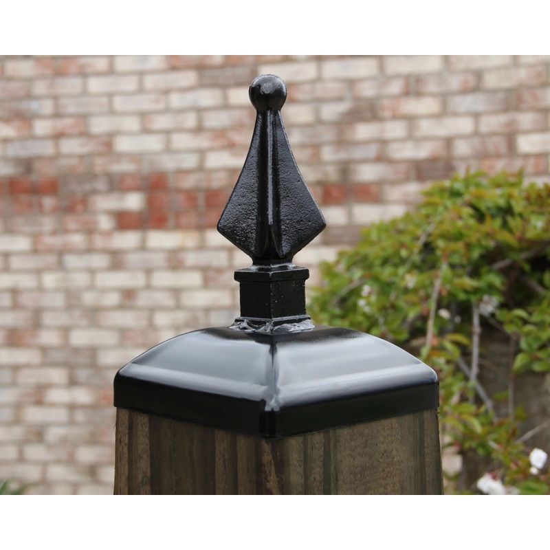 6x6 Quad Spear Post Cap (5.5 x 5.5 Post Size)