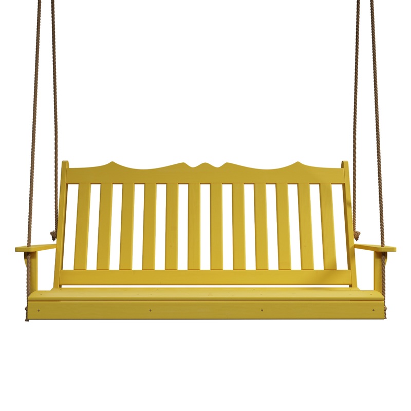 Keystone Amish Co. 5 Foot York Porch Swing, Yellow
