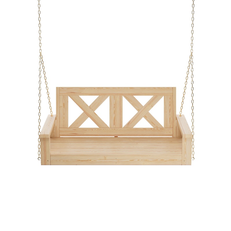 Porchgate Amish Heavy Duty 700 Lb 5-Foot Farmhouse Porch Swing - Unfinished