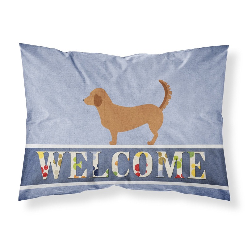 Alpine Dachsbrake Fabric Standard Pillowcase  Artistic Decorative Front, White Back BB8270PILLOWCASE