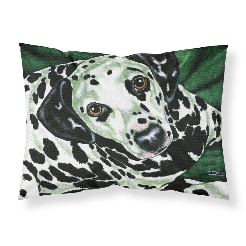 Emerald Beauty Dalmatian Fabric Standard Pillowcase  Artistic Decorative Front, White Back AMB1359PILLOWCASE