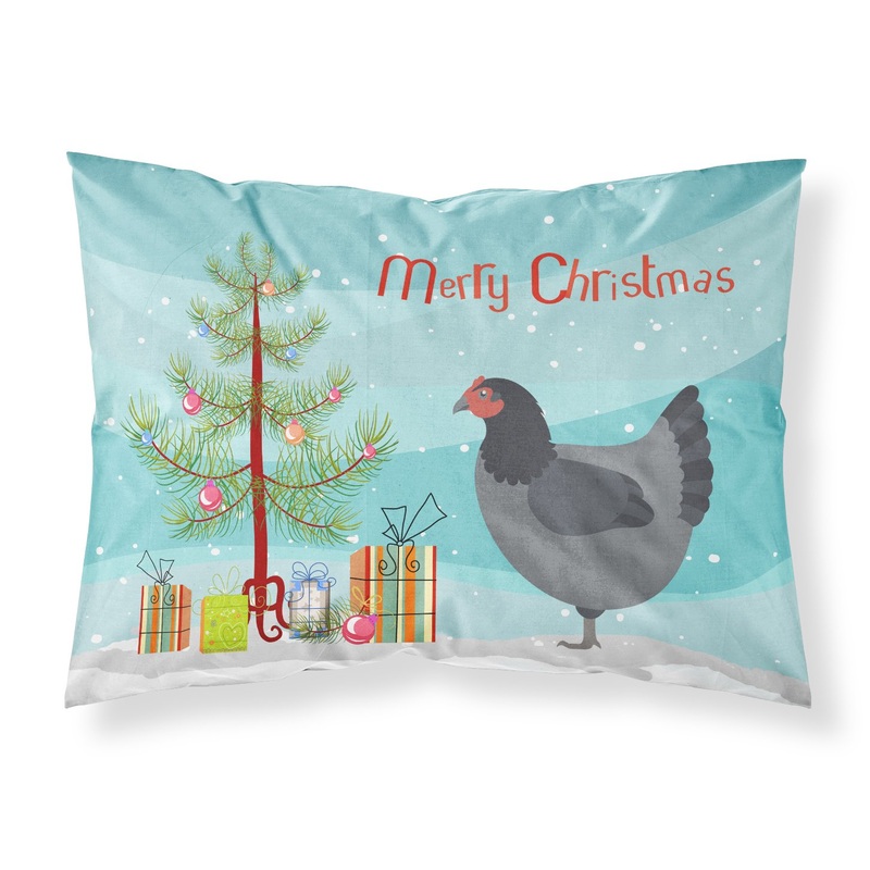 Jersey Giant Chicken Christmas Fabric Standard Pillowcase  Artistic Decorative Front, White Back BB9202PILLOWCASE