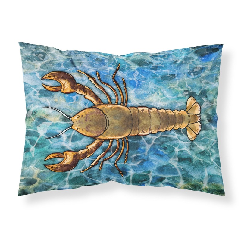 Lobster Fabric Standard Pillowcase  Artistic Decorative Front, White Back BB5351PILLOWCASE