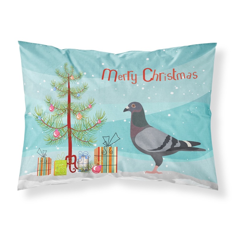 Racing Pigeon Christmas Fabric Standard Pillowcase  Artistic Decorative Front, White Back BB9318PILLOWCASE