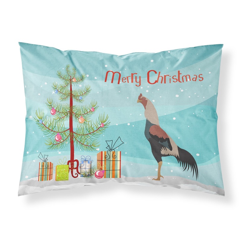Kulang Chicken Christmas Fabric Standard Pillowcase  Artistic Decorative Front, White Back BB9205PILLOWCASE