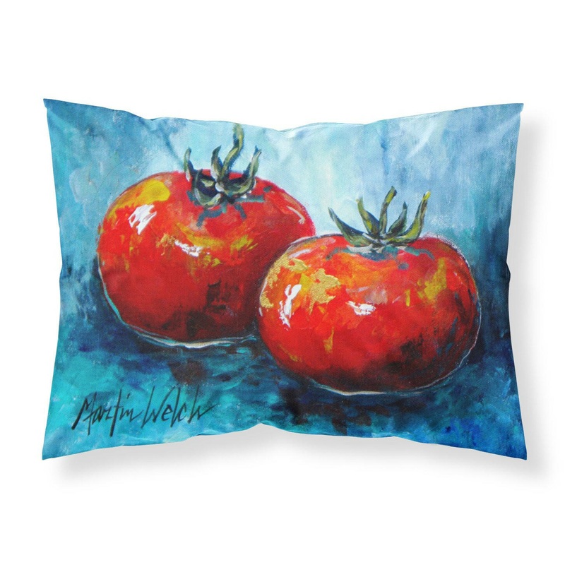 Vegetables - Tomatoes Red Toes Standard Pillowcases  Artistic Decorative Front, Crisp White Back