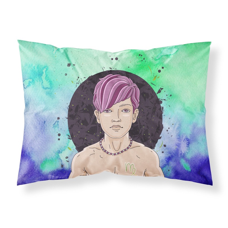 Virgo Zodiac Sign Fabric Standard Pillowcase  Artistic Decorative Front, White Back BB7322PILLOWCASE