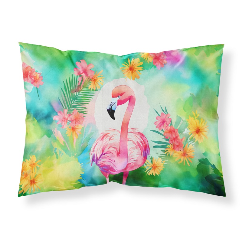 Hippie Animal Flamingo Standard Pillowcase