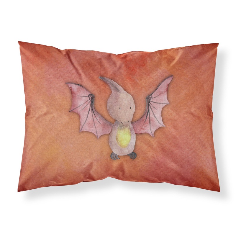 Pterodactyl Watercolor Fabric Standard Pillowcase  Artistic Decorative Front, White Back BB7402PILLOWCASE