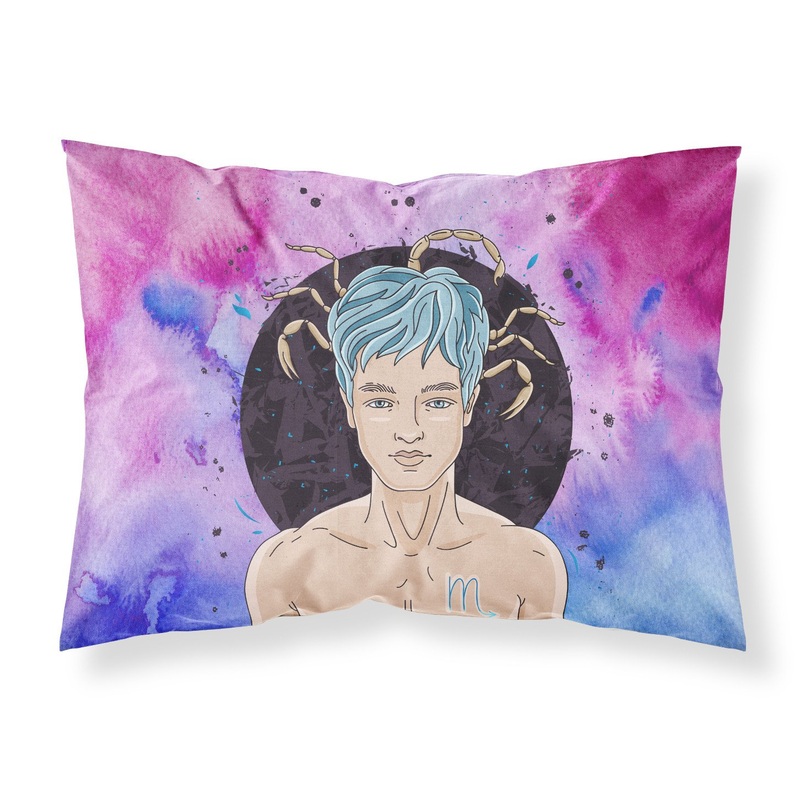 Scorpio Zodiac Sign Fabric Standard Pillowcase  Artistic Decorative Front, White Back BB7324PILLOWCASE