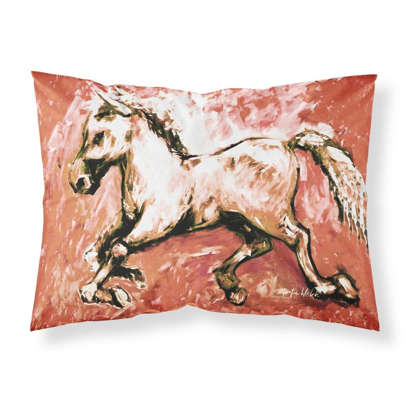 Shadow the Horse in Red Standard Pillowcases  Artistic Decorative Front, Crisp White Back MW1170PILLOWCASE