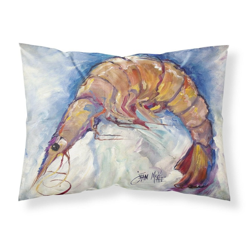 Shrimp Fabric Standard Pillowcase  Artistic Decorative Front, White Back JMK1112PILLOWCASE