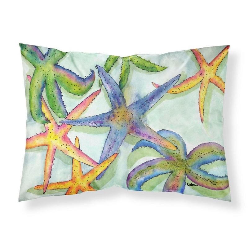 Starfish  Standard Pillowcases  Artistic Decorative Front, Crisp White Back
