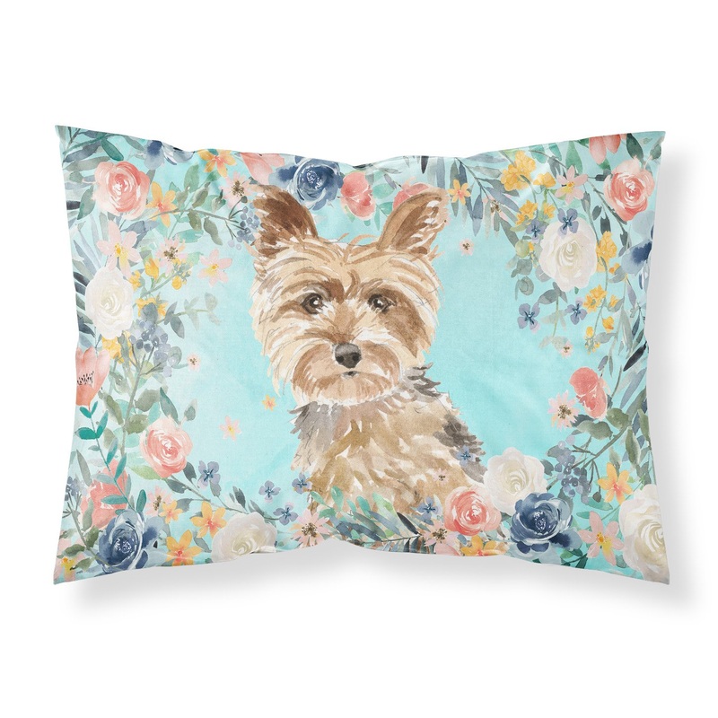 Yorkie  Standard Pillowcase  Artistic Decorative Front, White Back CK3401PILLOWCASE