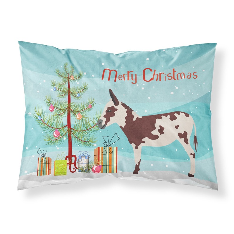 American Spotted Donkey Christmas Fabric Standard Pillowcase  Artistic Decorative Front, White Back BB9218PILLOWCASE