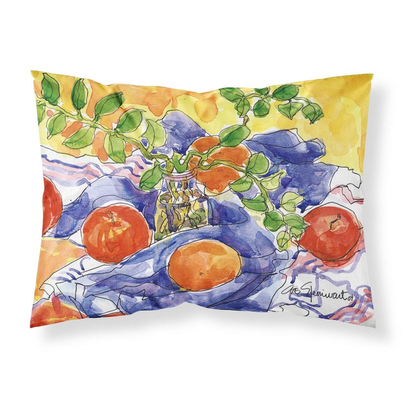 Apples Standard Pillowcases  Artistic Decorative Front, Crisp White Back