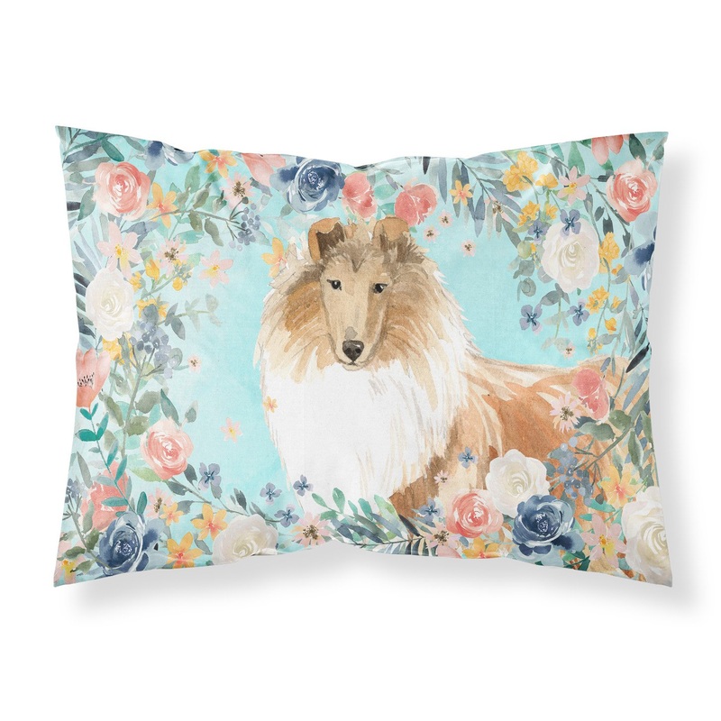 Collie  Standard Pillowcase  Artistic Decorative Front, White Back CK3414PILLOWCASE