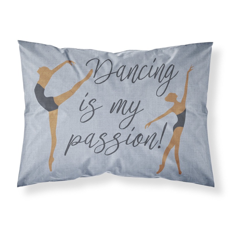 Dancing is My Passion Fabric Standard Pillowcase  Artistic Decorative Front, White Back BB5381PILLOWCASE
