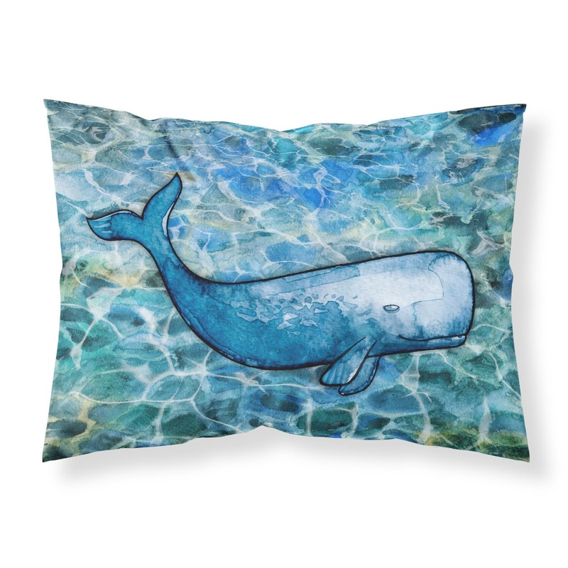 Sperm Whale Cachalot Fabric Standard Pillowcase  Artistic Decorative Front, White Back BB5354PILLOWCASE