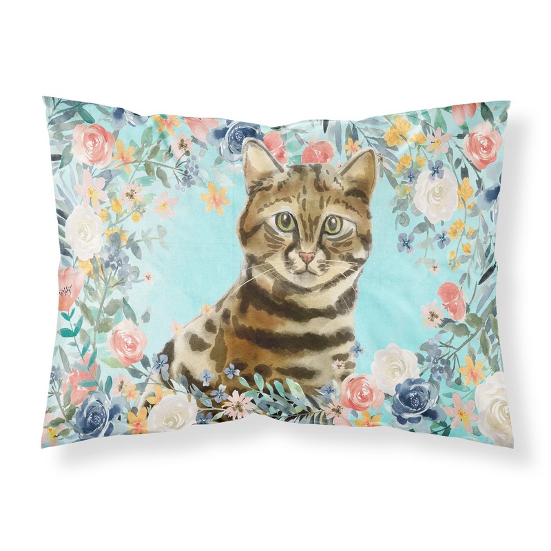 Bengal Spring Flowers  Standard Pillowcase  Artistic Decorative Front, White Back CK3389PILLOWCASE