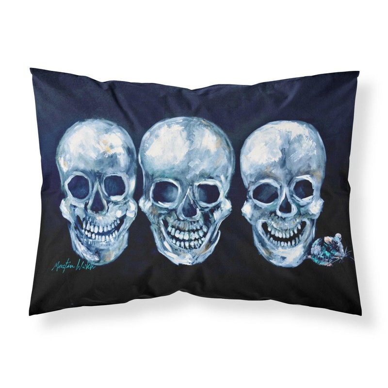 Ekk A Meece Standard Pillowcases  Artistic Decorative Front, Crisp White Back