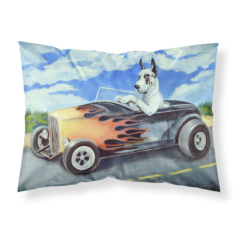 Great Dane Standard Pillowcases  Artistic Decorative Front, Crisp White Back