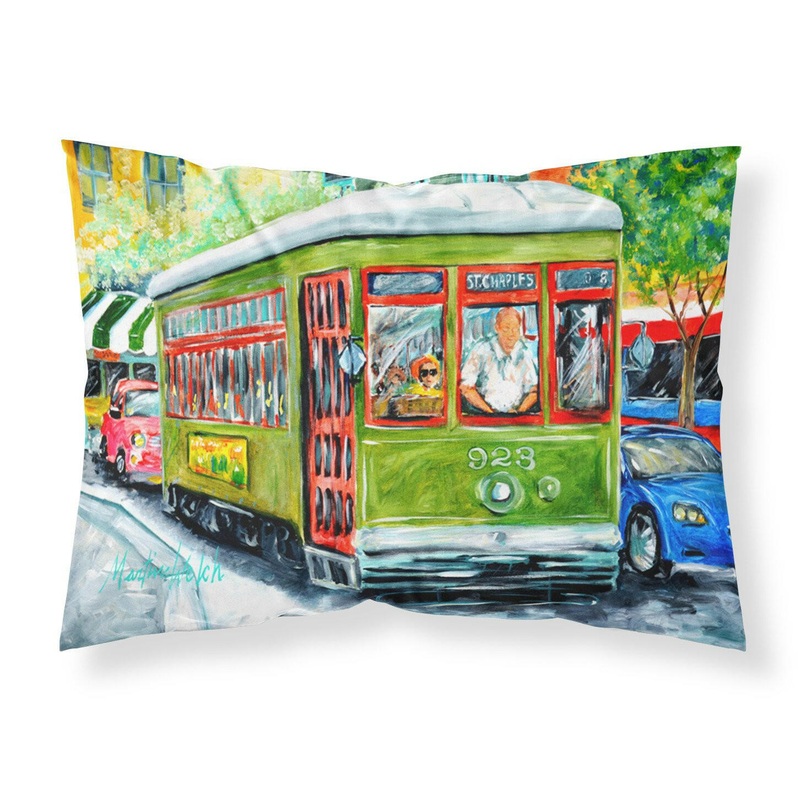 Street Car Moisture wicking Fabric standard pillowcase