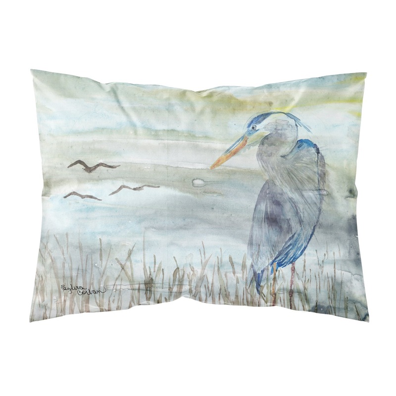 Blue Heron Watercolor  Standard Pillowcase  Artistic Decorative Front, White Back SC2007PILLOWCASE
