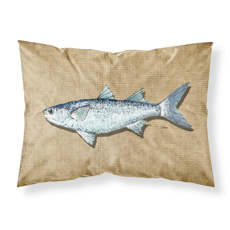 Mullet Standard Pillowcases  Artistic Decorative Front, Crisp White Back