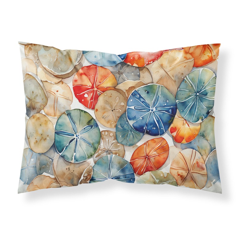 Sand Dollars Standard Pillowcase  Artistic Decorative Front, White Back