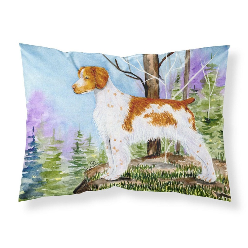 Setter Standard Pillowcases  Artistic Decorative Front, Crisp White Back