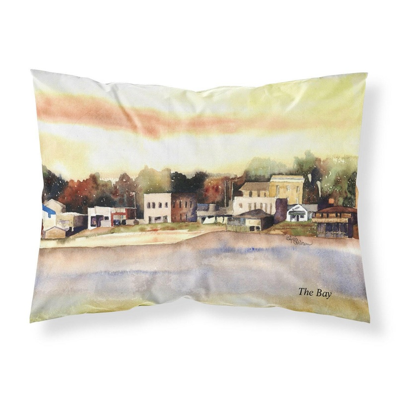 The Pass Standard Pillowcases  Artistic Decorative Front, Crisp White Back