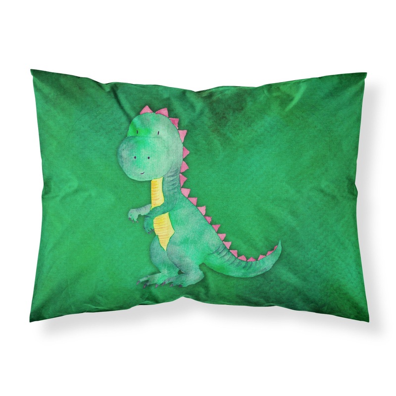 Tyrannosaurus Rex Watercolor Fabric Standard Pillowcase  Artistic Decorative Front, White Back BB7401PILLOWCASE