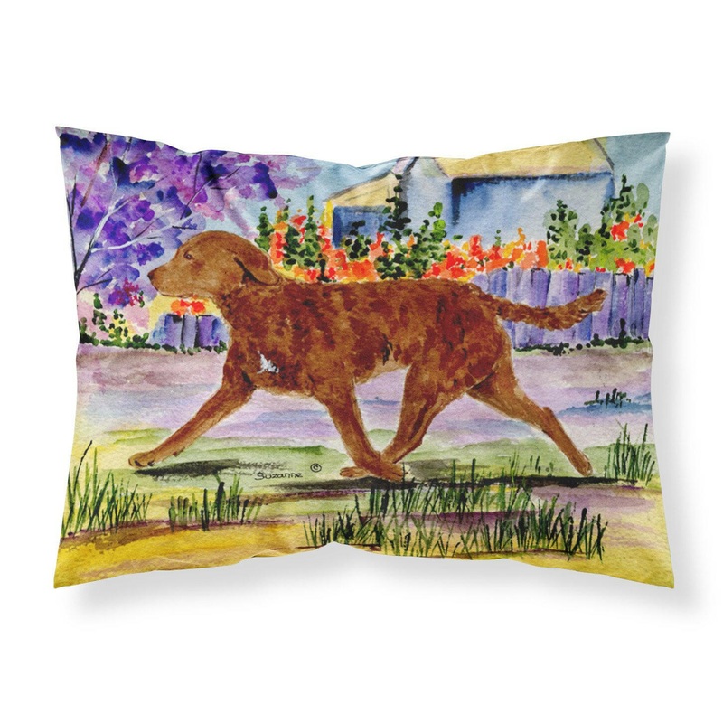 Chesapeake Bay Retriever Standard Pillowcases  Artistic Decorative Front, Crisp White Back