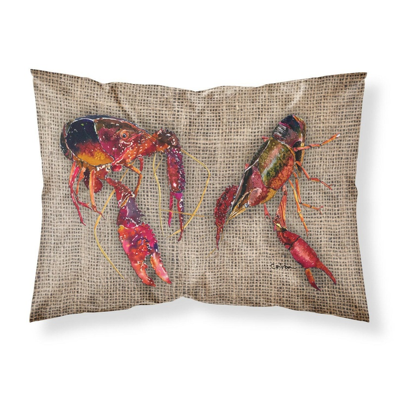 Crawfish  Standard Pillowcases  Artistic Decorative Front, Crisp White Back